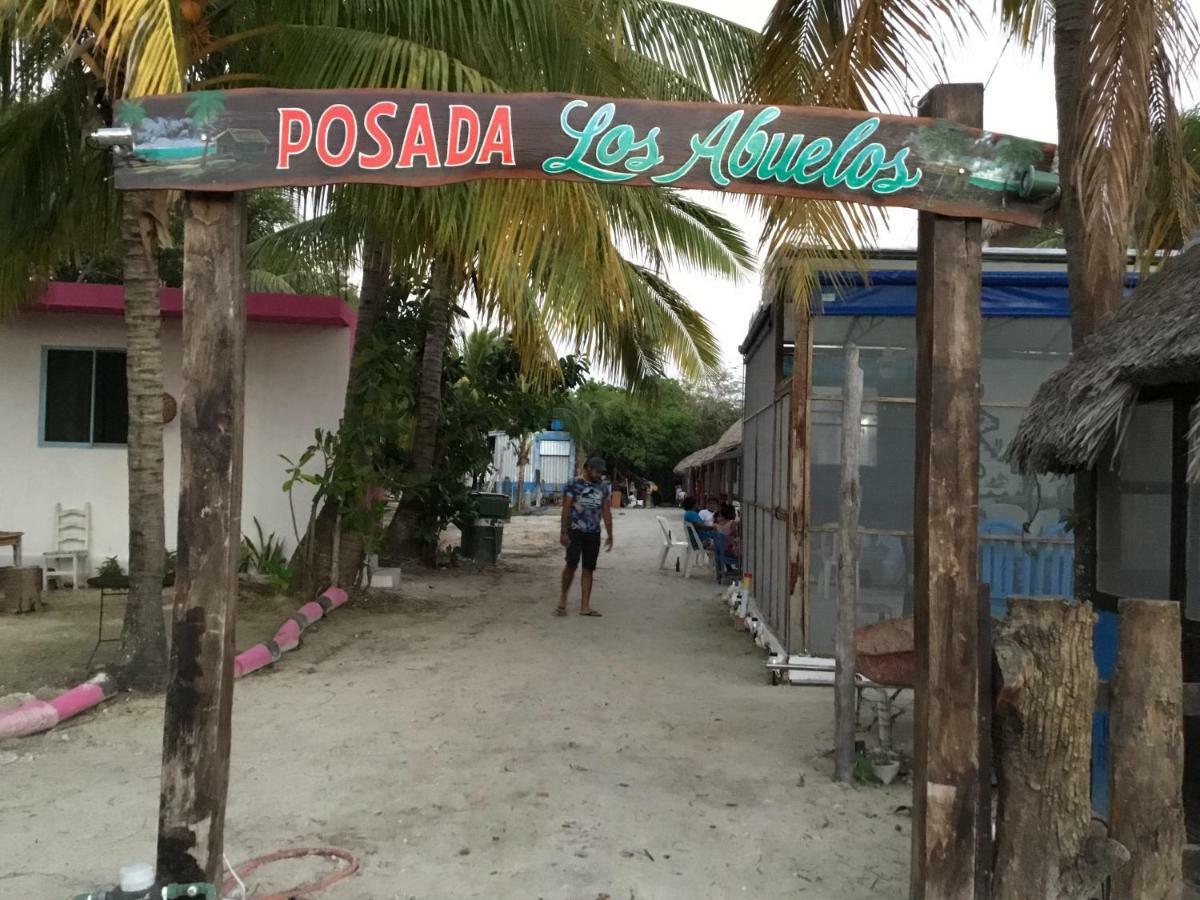 Posada Los Abuelos Isla Holbox Exteriör bild